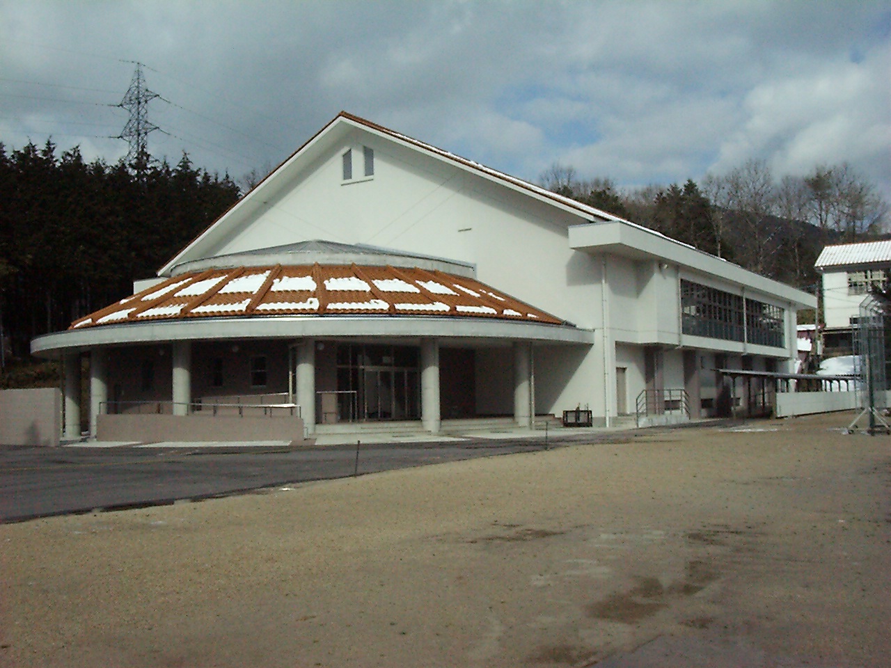 施工図実績　布野中学校体育館